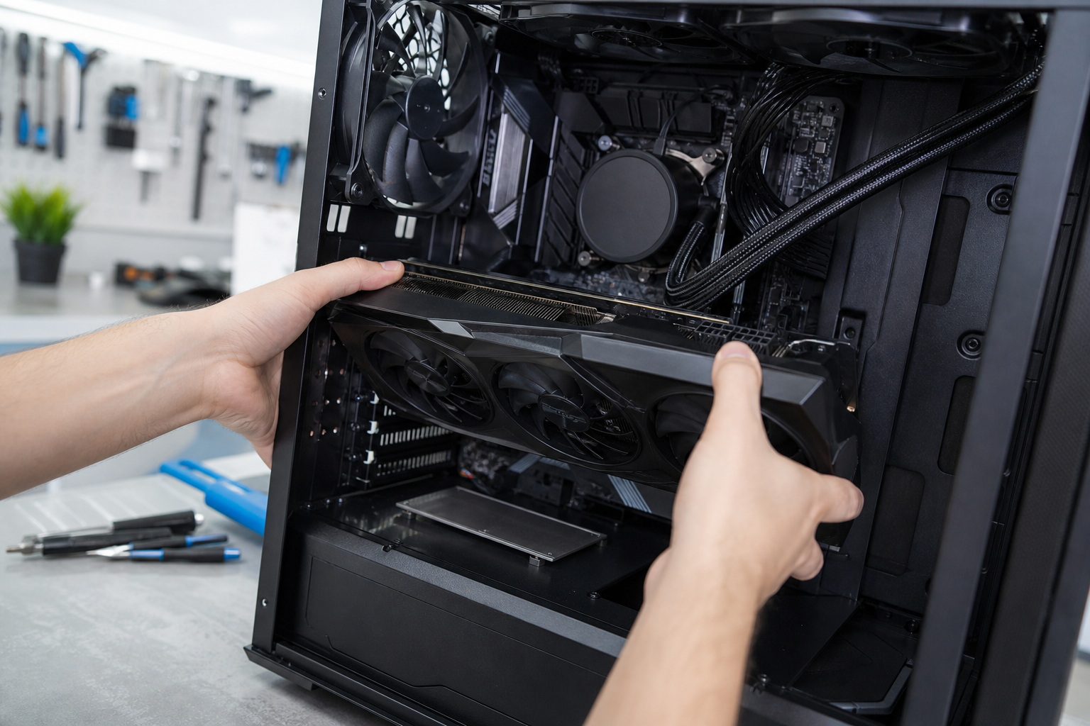 Assemblaggio di un PC su misura